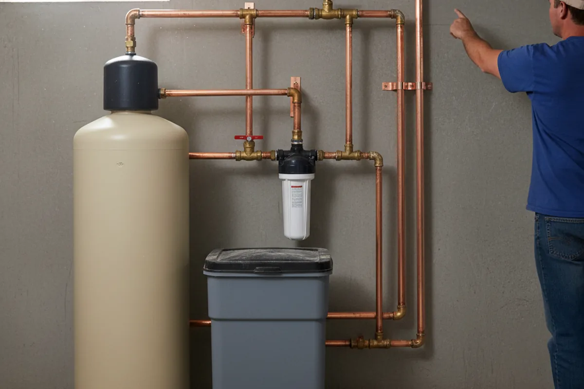 Whole-house water treatment system installed in Dolan Springs